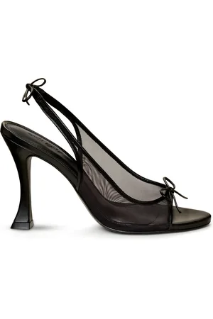 Cult Gaia Cici Mesh Slingback Pumps