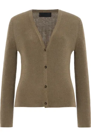 NILI LOTAN Nari Knit Silk Cardigan