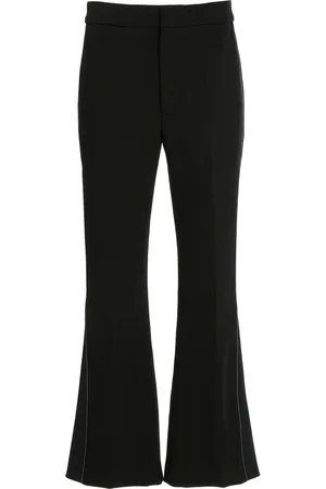 Victoria Beckham Cropped Wool-Blend Flare Pants