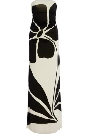 Cala De La Cruz Daphne Jersey Maxi Dress