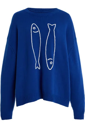 Staud Giada Cotton-Blend Sweater