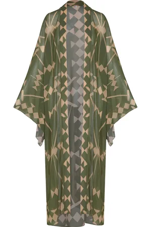 JOHANNA ORTIZ Amazon Georgette Kimono Maxi Dress