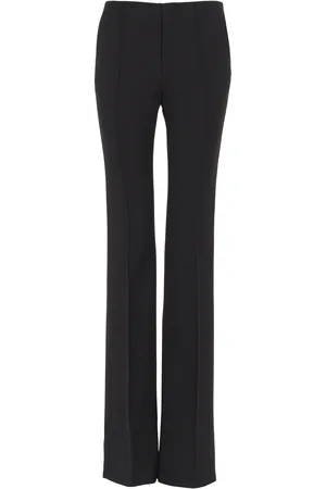 Chloé Low-Rise Slim-Leg Stretch-Wool Pants
