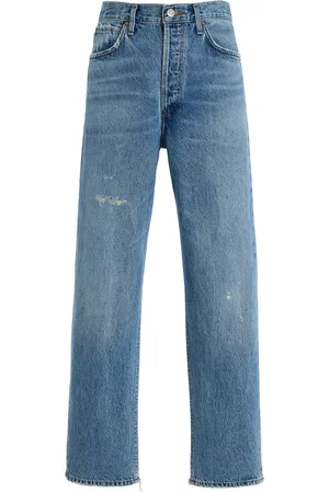 AGOLDE 90s Mid-Rise Straight-Leg Jeans