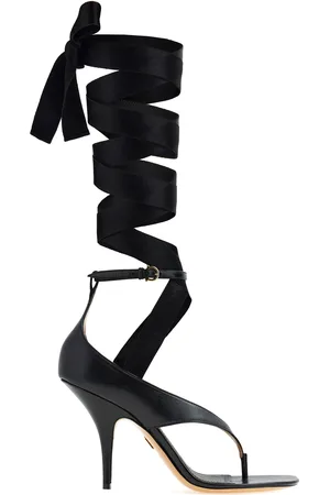 Salvatore Ferragamo Leliu Leather Thong Sandals