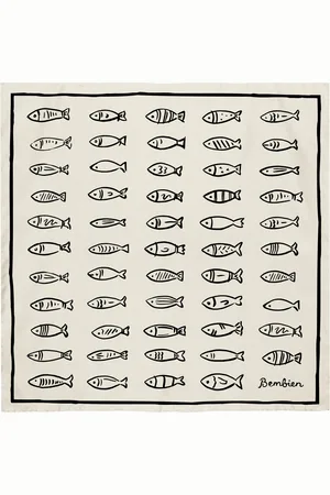 Bembien Pesce Silk Scarf