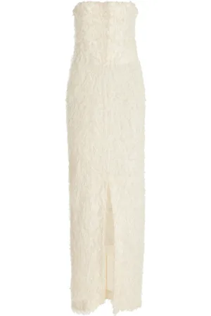 Totême Strapless Fil Coupé Dress