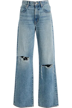 SLVRLAKE Grace Rigid High-Rise Wide-Leg Jeans