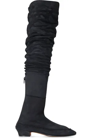 The Row Awar Suede Over-The-Knee Boots