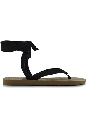 The Row Dune Lace-Up Flip Flop Sandal