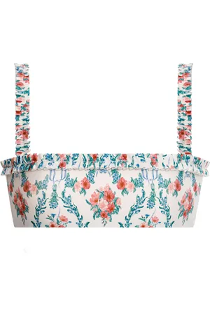 Agua by Agua Bendita Olmo Printed Bikini Top