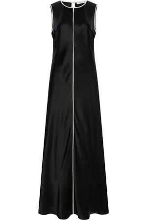 Third Form Contrast-Trimmed Crepe Maxi Dress