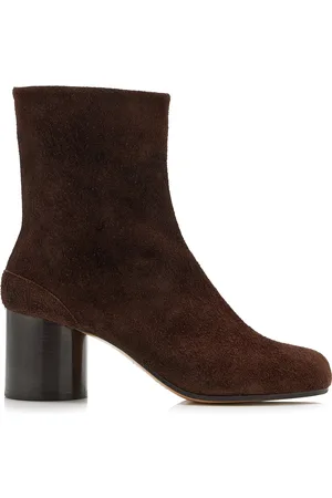 Maison Margiela Tabi Suede Ankle Boots
