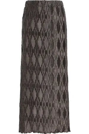 By Malene Birger Exclusive Elias Crinkled Satin Maxi Skirt