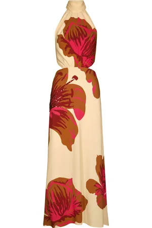 JOHANNA ORTIZ Best Of Times Jersey Halter Maxi Dress