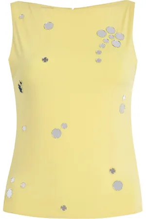 SIEDRES Exclusive Riviera Zelna Open-Back Jersey Top