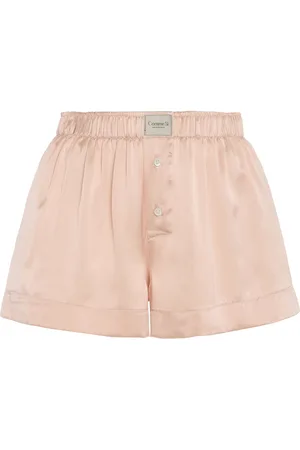 Comme Si La Boxer Classica Silk-Charmeuse Shorts