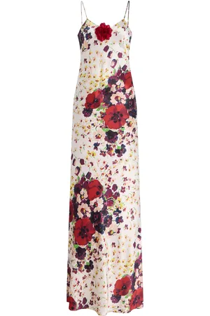 RODARTE Exclusive Riviera Lace-Detailed Silk Dress