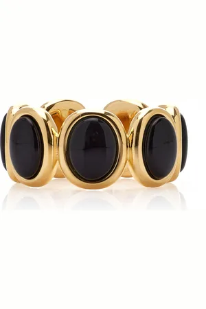 LIÉ STUDIO Exclusive Leonora Vermeil Onyx Ring