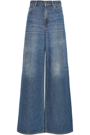 Chloé Rigid High-Rise Wide-Leg Jeans