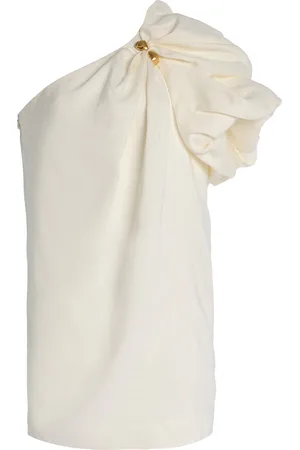 AJE Cira Linen-Blend Mini Dress