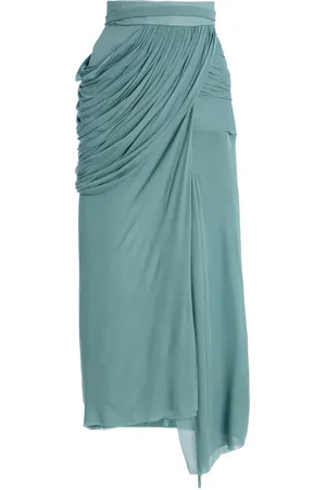 MATICEVSKI Exclusive Savour Draped Chiffon Skirt