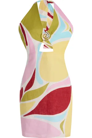 Cala De La Cruz Exclusive Riviera Dalia Linen Dress