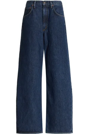 AGOLDE Low Curve Rigid Mid-Rise Tapered Jeans