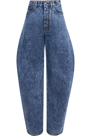Alaïa Rigid High-Rise Balloon Jeans