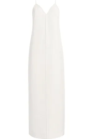 Khaite Tulula Silk-Cotton Poplin Maxi Dress