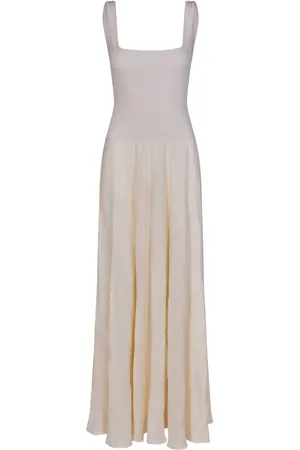 JOHANNA ORTIZ Mariner Linen-Cotton Maxi Dress