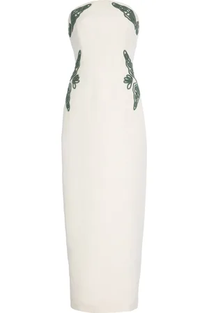Significant Other Exclusive Rosslyn Embroidered Midi Dress