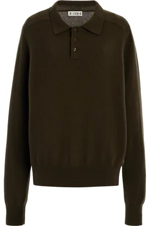 ÉTERNE Brady Cashmere Polo Sweater