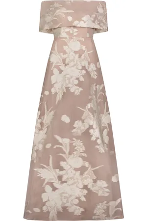 LELA ROSE Deedie Fil Coupe Gown