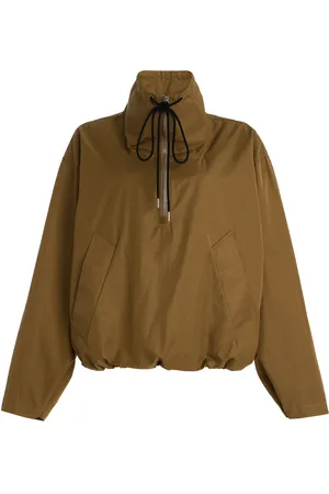 AGOLDE Lydia Half-Zip Nylon Jacket