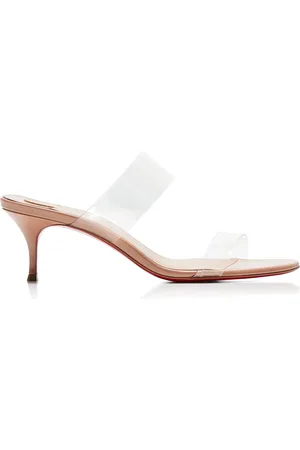 Christian Louboutin Just Nothing 55mm Patent PVC Sandals
