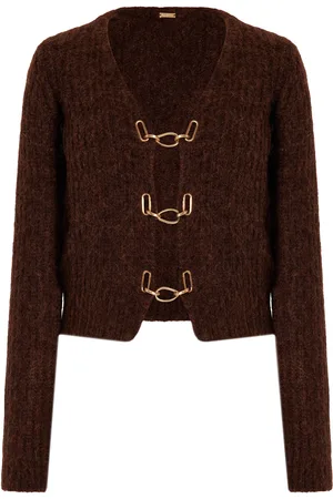 Cult Gaia Adel Wool-Blend Cardigan