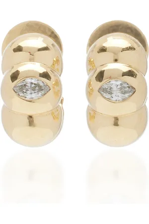 Sauer Cipó 18K Yellow Diamond Earrings