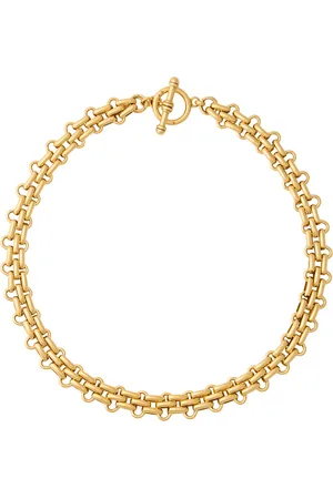 Brinker & Eliza End Game 24K -Plated Chain Necklace