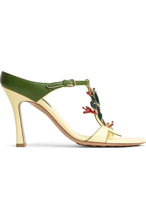 Bottega Veneta Frog-Embellished Leather Sandals