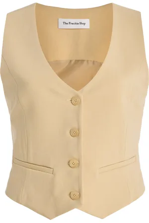 The Frankie Shop Roma Cropped Vest