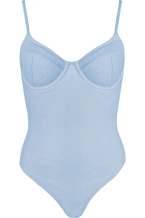 Simkhai Demi Bustier One-Piece Swimsuit