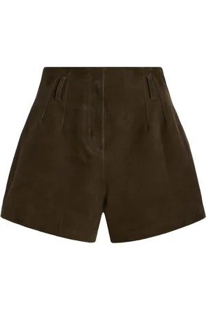 The Frankie Shop Lise Suede Shorts