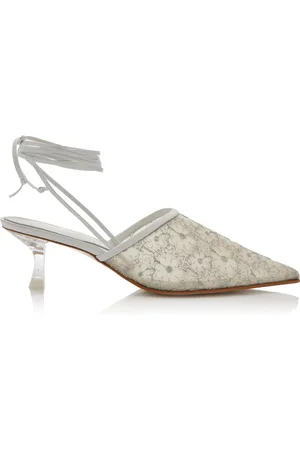 Reike Nen Exclusive Riviera Bit Convertible Floral-Mesh Mules