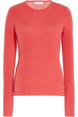 Michael Kors Ribbed-Knit Cashmere Sweater