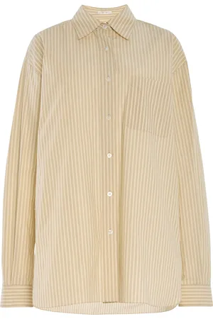 The Row Nesson Striped Cotton-Poplin Shirt