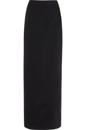 The Row Bartelle Silk-Wool Maxi Skirt