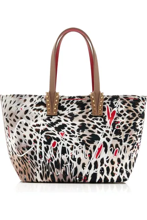 Christian Louboutin Cabata Printed Canvas Tote Bag