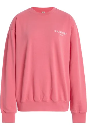 Sporty & Rich Wimbledon Cotton Sweatshirt