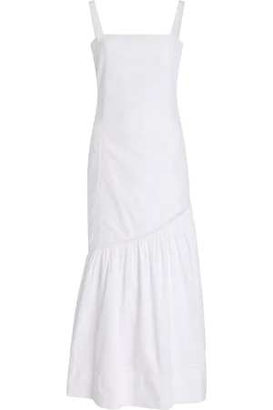 MERLETTE Natalia Cotton Voile Midi Dress